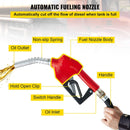 Heavy-Duty 116 Gal Portable Diesel Fuel Transfer Tank With Automatic Pump & Hose (SAK77594)