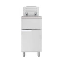 Heavy-Duty 120K BTU Commercial Stainless Steel Natural Gas Deep Fryer With Baskets (SAK97012)