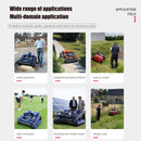 Heavy-Duty 224CC Remote-Controlled Lawn Mower With 21-Inch Deck & Industrial Remote (SAK90831)