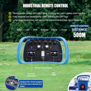Heavy-Duty 224CC Remote-Controlled Lawn Mower With 21-Inch Deck & Industrial Remote (SAK90831)