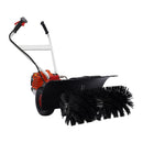 Heavy-Duty 2.5HP 2-Stroke 52CC Gas-Powered Walk-Behind Brush Sweeper Broom, 24" (SAK38624)