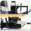 Heavy-Duty 35T All-In-One Firewood Processor And Log Lifter Skid Steer Attachment (SAK37152)