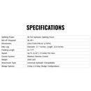 Heavy-Duty 35T All-In-One Firewood Processor And Log Lifter Skid Steer Attachment (SAK37152)
