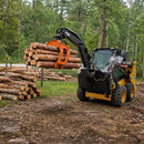 Heavy-Duty 360-Degree Rotating Log Grapple Skid Steer Attachment (SAK43867)