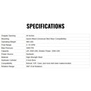 Heavy-Duty 360-Degree Rotating Log Grapple Skid Steer Attachment (SAK43867)
