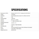 Heavy-Duty 377-Gallon Stainless Steel Nitrogen Dry Cabinet [1-60% RH] (SAK48625)