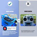 Heavy-Duty 459CC Commercial Remote-Controlled Hybrid Mower (SAK68124)