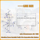Heavy-Duty 46-Inch Drum Forestry Skid Steer Mulcher Attachment (SAK30495)