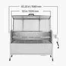 Heavy-Duty Spit Roaster Rotisserie BBQ Grill For Pig, Lamb And Chicken (SAK59286)