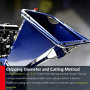 Heavy-Duty 6-Inch 15HP 420CC Towable Gas Drum Wood Chipper Shredder With Electric Start (SAK50896)