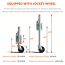 Heavy-Duty 6-Inch 15HP 420CC Towable Gas Drum Wood Chipper Shredder With Electric Start (SAK50896)