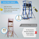 Heavy-Duty 660-Pound Load Electric Scaffolding Lift Platform (SAK39164)