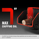 Heavy-Duty 7-Inch 750CC 25HP Hydraulic Feed Towable Electric Start Wood Chipper (SAK27190)