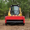 Heavy-Duty 72-Inch Hydraulic Forestry Mulcher Skid Steer Loader Attachment (SAK39168)