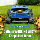 Heavy-Duty 7HP Commercial Remote-Controlled Tracked Gasoline Lawn Mower (SAK94270)