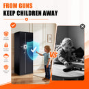 Heavy-Duty 8-Gun Fingerprint Lock Safe With Keypad, Alarm, Rifle And Pistol Storage (SAK21864)