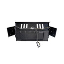 Heavy-Duty 89-Inch Snow Bucket Skid Steer Attachment With Swing Doors (SAK48371)