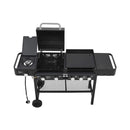 Castelle Flame Heavy-Duty All-In-One Outdoor 5-Burner 56K BTU Liquid Propane Grill (SAK57124)