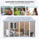 Solar panel system with images of a utility room, cozy afternoon, and people enjoying sunshine.