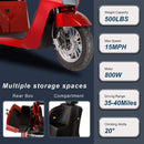 Zvg Heavy-Duty 800W All-Terrain Electric Powered Mobility Scooter For Seniors & Adults (SAK96314)