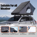 Trailora Ridge Heavy-Duty Aluminum Hard-Shell Rooftop Tent With Ladder, LED Lighting, And Memory Foam Mattress (SAK82931)