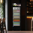 Heavy-Duty 23-Inch Commercial Single Glass Door Refrigerator With LED Lights (SAK43533)
