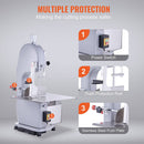Heavy-Duty Electric Stainless Steel Countertop Bone Cutting Machine, 1500W (92413758)