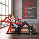 Rovix Heavy-Duty High Strength Steel Hip Thruster With Non-Slip Handles And Comfortable Foam Paddings (SAK92581)