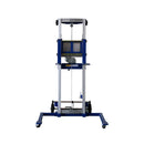 Heavy-Duty Lightweight Manual Hand Crank Straddle Stacker With Adjustable Straddle Legs, 400LBS (SAK94576)