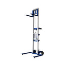 Heavy-Duty Lightweight Manual Hand Crank Straddle Stacker With Adjustable Straddle Legs, 400LBS (SAK94576)