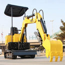 Heavy-Duty Mini 13.5HP 1.0T Excavator Crawler Digger With Bucket (SAK31702)