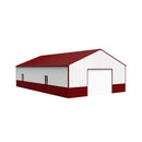 [31X51FT] Alora Heavy-Duty Outdoor Steel Garage Barn Storage Shed (SAK83146)