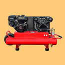 Heavy Duty Portable Gas-Powered Twin Stack Air Compressor Tank, 10 GAL (97461582)