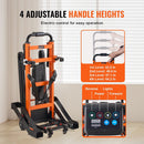 Heavy-Duty Premium Electric Folding Stair Climbing Wheelchair Hand Truck Dolly, 450LBS (SAK23175)