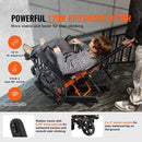 Heavy-Duty Premium Electric Folding Stair Climbing Wheelchair Hand Truck Dolly, 450LBS (SAK23175)