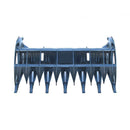 Heavy-Duty 74-Inch Root Rake Grapple Skid Steer Attachment With Teeth (SAK98230)