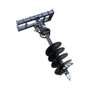 Heavy-Duty Skid Steer Auger Drive Attachment With 12-Inch Post Hole Bit (SAK25169)