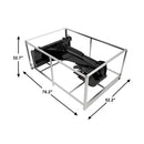 Heavy-Duty Universal Skid Steer Backhoe Digger Bucket Attachment With Universal Quick Attach Plate (SAK26714)