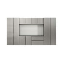 Alora Heavy-Duty Wall-Mounted Metallic Gray Garage Cabinet Set With Soft Closing Doors And Drawers (SAK24368)