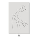 Heels In The Air Canvas
