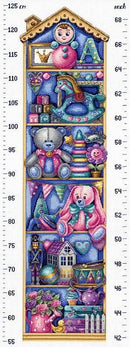 Height Chart Toys SNV-736 Counted Cross Stitch Kit