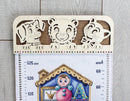 Height Chart Toys SNV-736 Counted Cross Stitch Kit