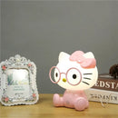 Hello kitty red & pink cartoon animal night light bedroom lamp