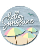 Hello Sunshine Front Door Decor