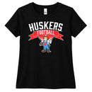 Nebraska Herbie Husker Unisex T-Shirt | Black | Multiple Sizes | Lou's Sporting Goods | 25N13PC455