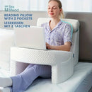 Hexagonal gray gaming arm rest pillow bedroom reading cushion