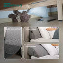 DecorBites™ Bed Headboard Pillow Wedge - Mattress Gap Filler for Comfortable Sleep