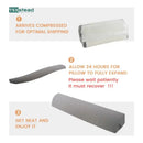 DecorBites™ Bed Headboard Pillow Wedge - Mattress Gap Filler for Comfortable Sleep