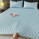 DecorBites™ Cool Latex Filled Bed Sheet Set with Ice Silk Cooling Mat & Pillowcases