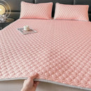 DecorBites™ Cool Latex Filled Bed Sheet Set with Ice Silk Cooling Mat & Pillowcases